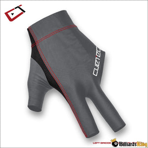 Cuetec Axis Billiard Glove Gray - Billiards King