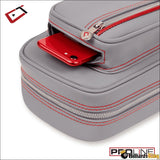 Cuetec Pro Line Gray 4x8 4 Butt 8 Shaft Soft Pool Cue Case 95-753 - Billiards King