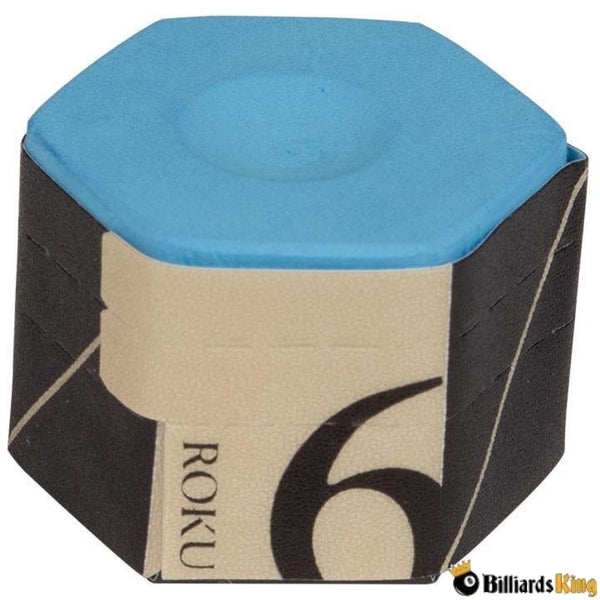 Kamui Chalk - 'Roku' Pool Chalk Blue - 1 Piece • Billiards Direct