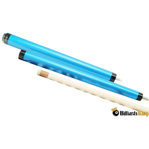 Meucci Teal Blue POGO Jump Pool Cue Stick - Billiards King